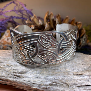 Celtic Knot Bracelet, Celtic Jewelry, Bangle Bracelet, Scotland Jewelry, Ireland Jewelry, Wife Gift, Girlfriend Gift, Viking Jewelry