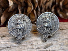 Load image into Gallery viewer, Bagpipes Cuff Links, Scotland Jewelry, Men&#39;s Celtic Jewelry, Bagpiper Jewelry Gift, Groom Gift, Boyfriend Gift, Scottish Husband Gift
