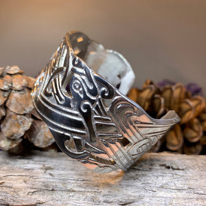 Celtic Knot Bracelet, Celtic Jewelry, Bangle Bracelet, Scotland Jewelry, Ireland Jewelry, Wife Gift, Girlfriend Gift, Viking Jewelry