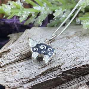 Sheep Necklace, Irish Jewelry, Lamb Jewelry, Nature Necklace, Mom Gift, Animal Jewelry, Gift for Her, Animal Necklace, Best Friend