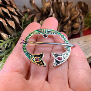 Tara Celtic Brooch – Celtic Crystal Design Jewelry