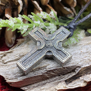 Celtic Cross Necklace, Irish Cross, Ireland Cross Necklace, First Communion Cross, Religious Gift, Cross Pendant, Dromiskin High Cross