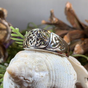 Celtic Knot Ring, Celtic Jewelry, Irish Jewelry, Scotland Jewelry, Irish Ring, Silver Ring, Anniversary Gift, Promise Ring, Scottish Ring