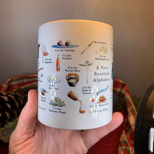 Load image into Gallery viewer, Scotland Love Mug, Scotland Gift, Kilt Mug Gift, Ceramic Mug, Bagpiper Gift, Outlander Gift, Coffee Mug Gift, Mom Gift, Dad Gift, Wife Gift
