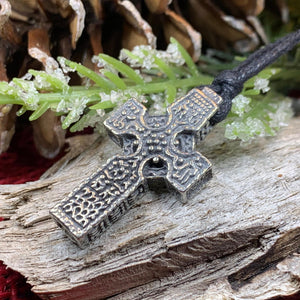 Celtic Cross Necklace, Irish Cross, Ireland Cross Necklace, First Communion Cross, Religious Gift, Cross Pendant, Medieval High Cross