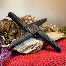 Load image into Gallery viewer, Saint Brigid&#39;s Celtic Cross, Turf Cross, Irish Cross Wall Plaque, Ireland Gift, Irish Turf, Housewarming Gift, New Home Gift, Confirmation
