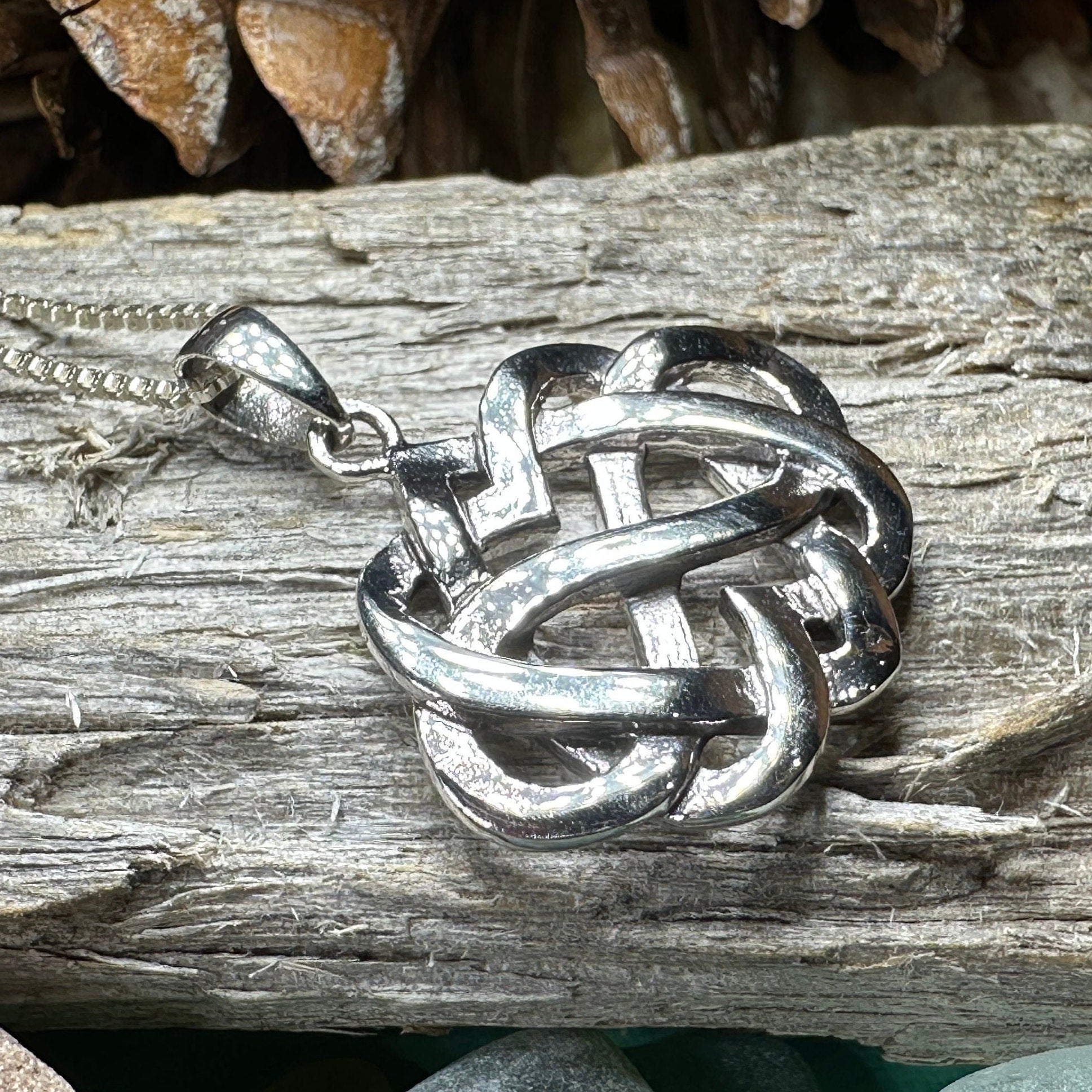 Adelaide Celtic Key Necklace – Celtic Crystal Design Jewelry