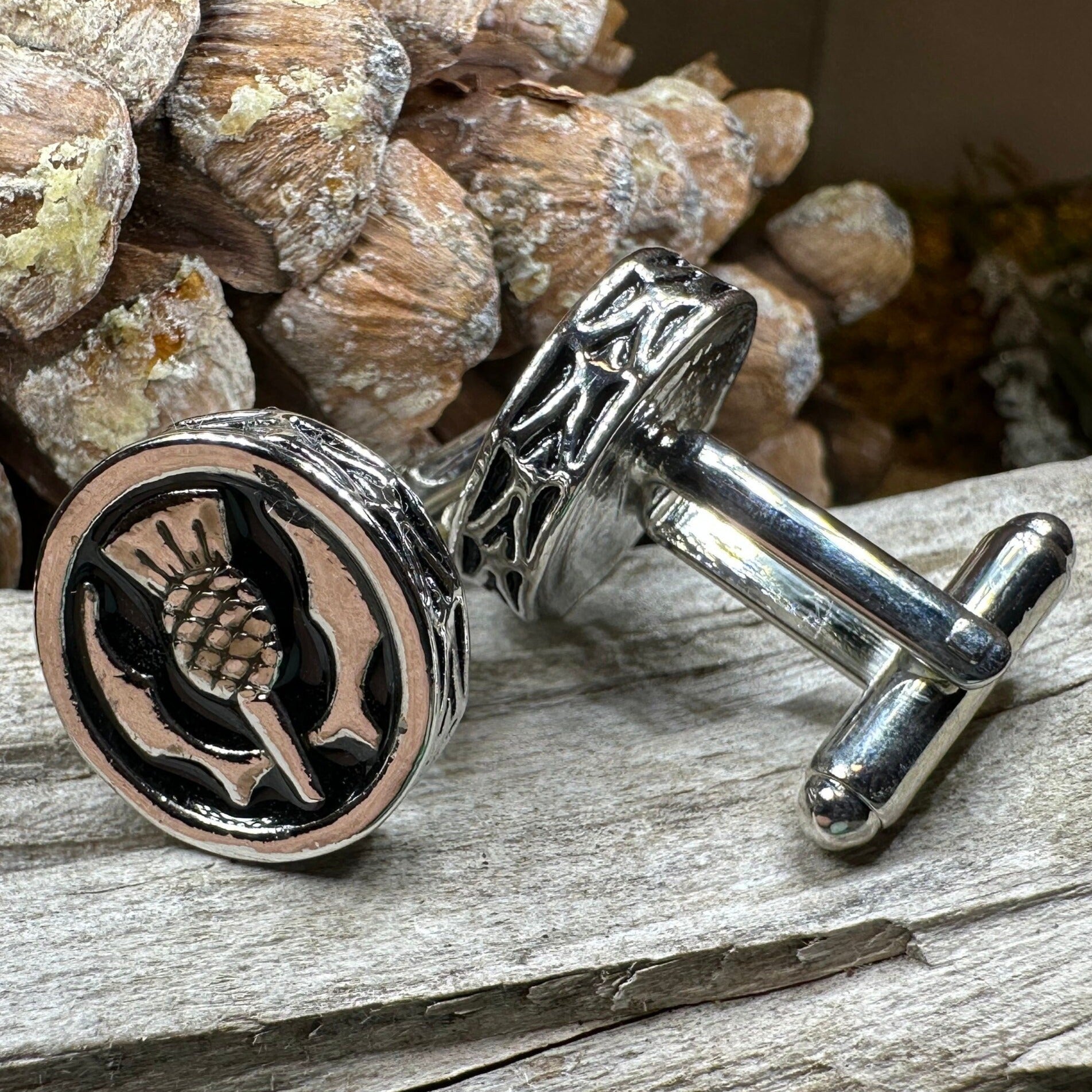 Celtic Stallion Cuff Links / store Cufflinks (#SL04503) in Sterling Silver