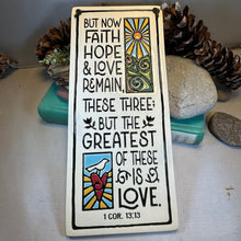 Load image into Gallery viewer, Christian Blessing Wall Art, Bible Quote Gift, Ceramic Wall Plaque, New Home Gift, Wedding Gift, Religious Prayer, Encouragement Prayer
