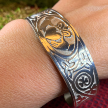 Load image into Gallery viewer, Galway Claddagh Cuff Bracelet
