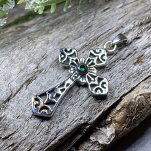 Load image into Gallery viewer, Caitlyn Celtic Cross Necklace
