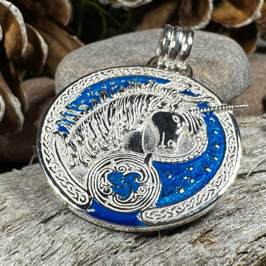 Celtic Unicorn Necklace