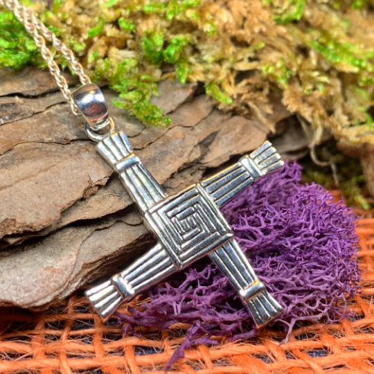 Protection St. Brigid's Cross Necklace 24
