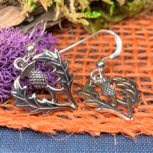 Load image into Gallery viewer, Wee Thistle Earrings
