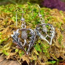 Load image into Gallery viewer, Wee Thistle Earrings
