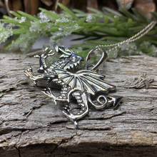 Load image into Gallery viewer, Welsh Dragon Necklace
